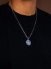 SMILEY NECKLACE SILVER.