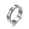 CRUX RING SIZE 9 SILVER