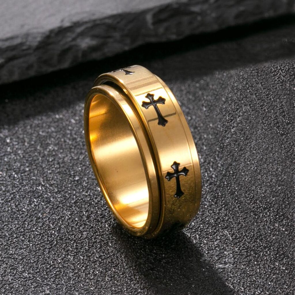 CRUX RING SIZE 10 GOLD