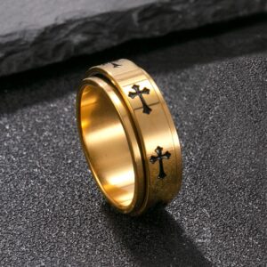 CRUX RING SIZE 10 GOLD