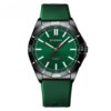 CURREN GREEN SILICONE STRAP WATCH