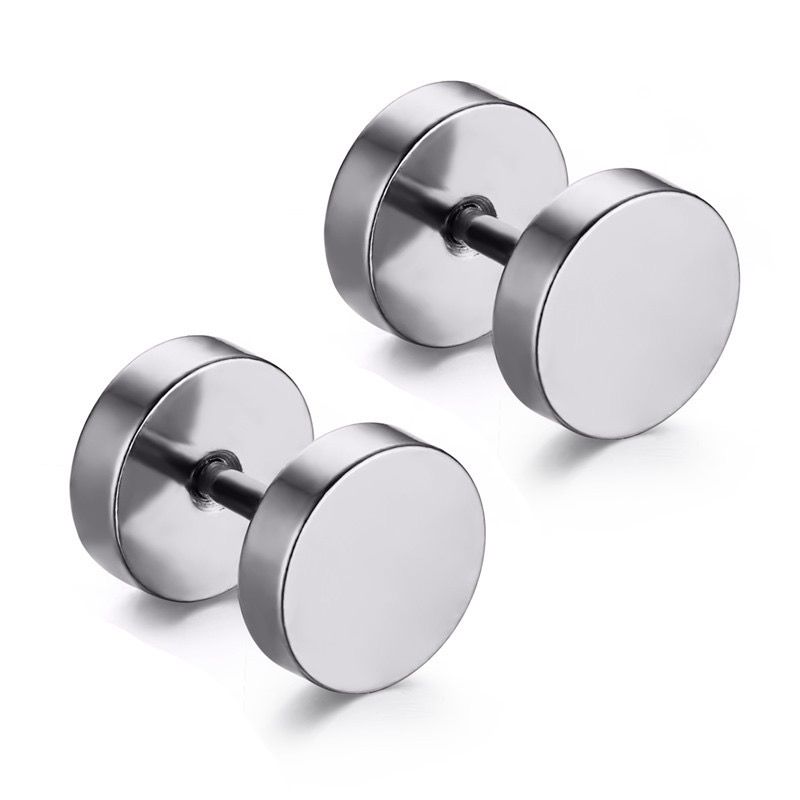 CORE STUD EARRING SILVER( single)