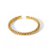 BRAIDED BRACELET GOLD