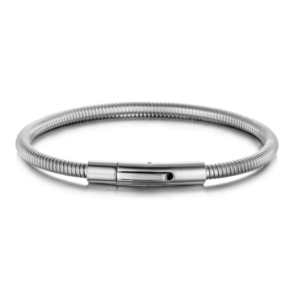 COIL BRACELET SILVER