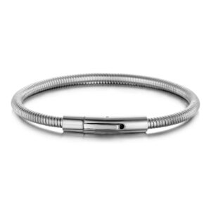 COIL BRACELET SILVER