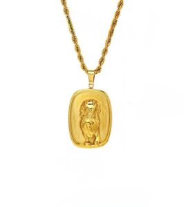 LION FACE NECKLACE