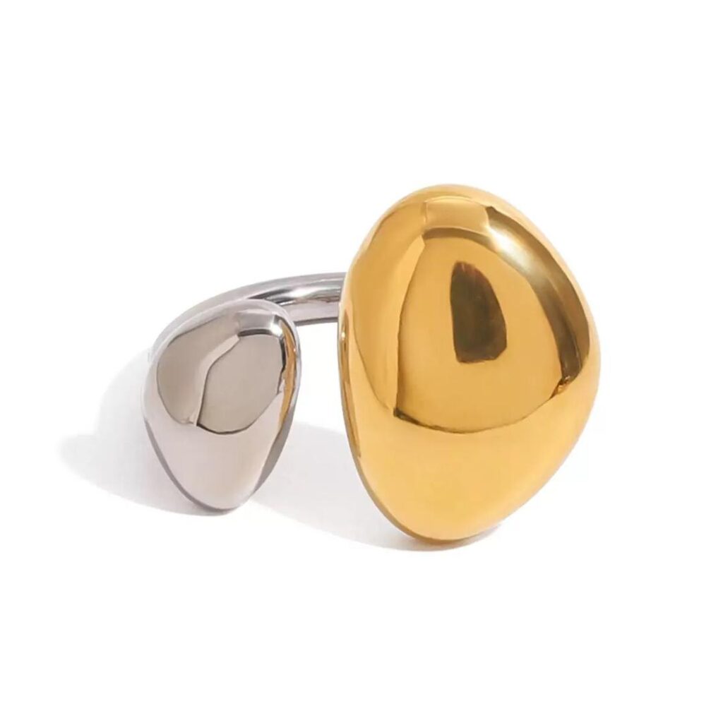 TWO TONE RING (Size to fit all)