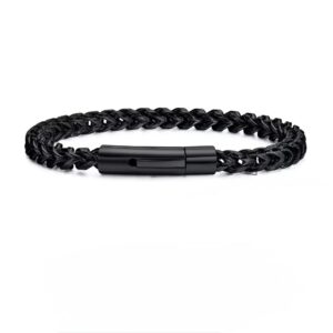 DELI BLACK STEEL BRACELET
